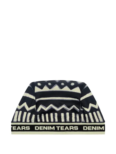Denim Tears 5Q Mudcloth Skully hat