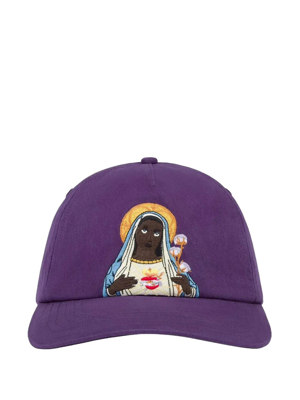 Denim Tears Black Mary cap - Viola