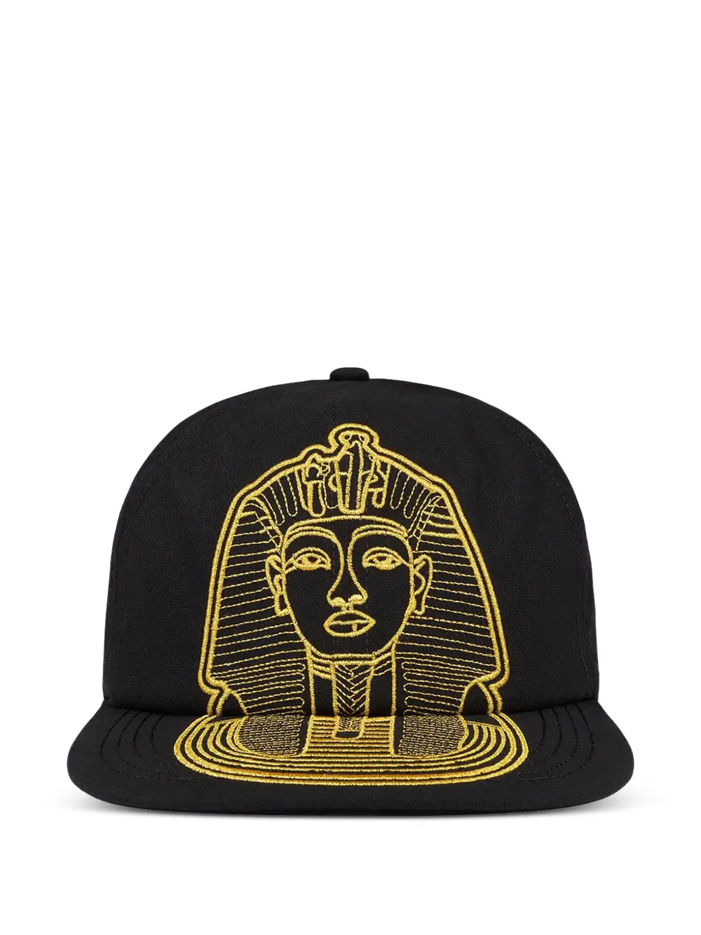 Denim Tears Pharaoh embroidered cap - Nero