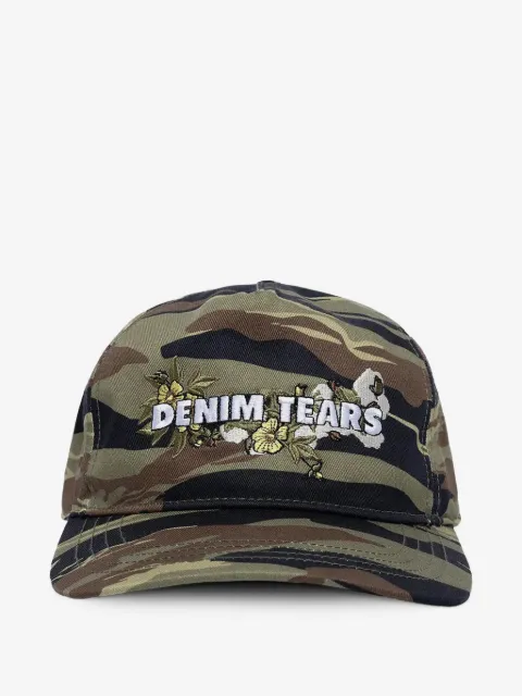 Denim Tears Floral Logo Trucker hat