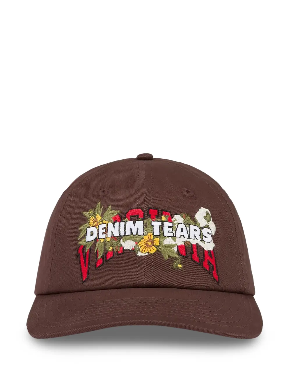Denim Tears Cappello da baseball Virginia - Marrone