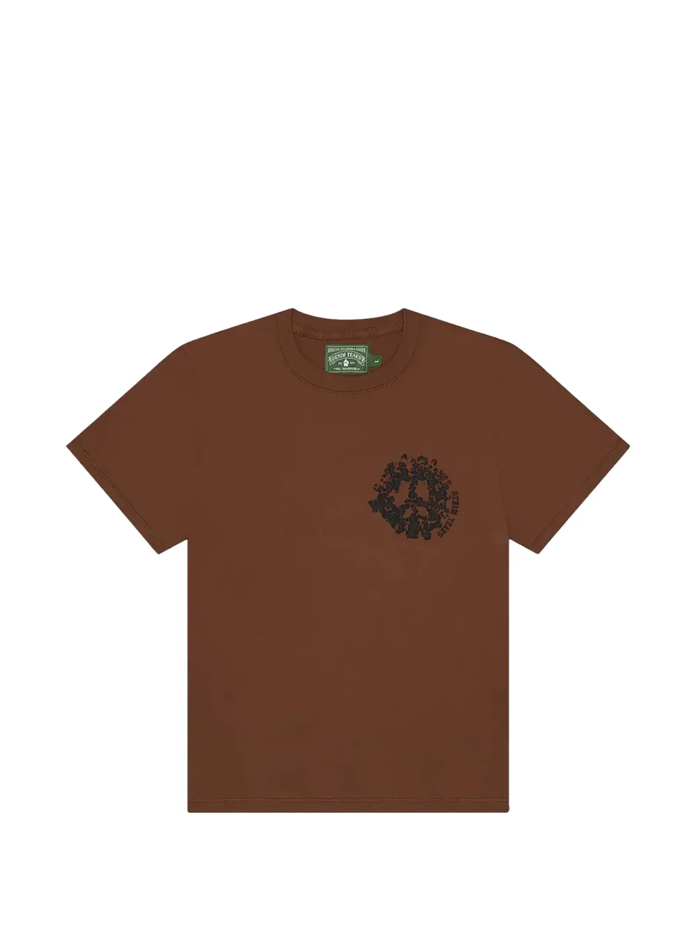 Denim Tears University T-shirt - Marrone