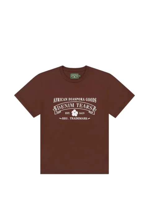 Denim Tears ADG graphic-detail T-shirt
