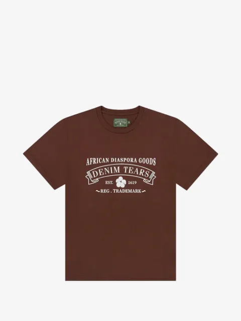 Denim Tears ADG graphic-detail T-shirt
