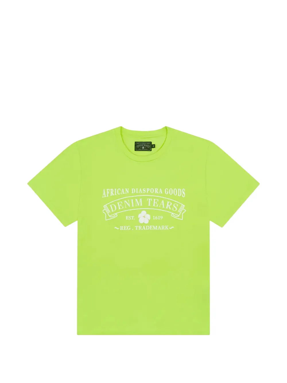 Denim Tears ADG logo-graphic T-shirt - Verde