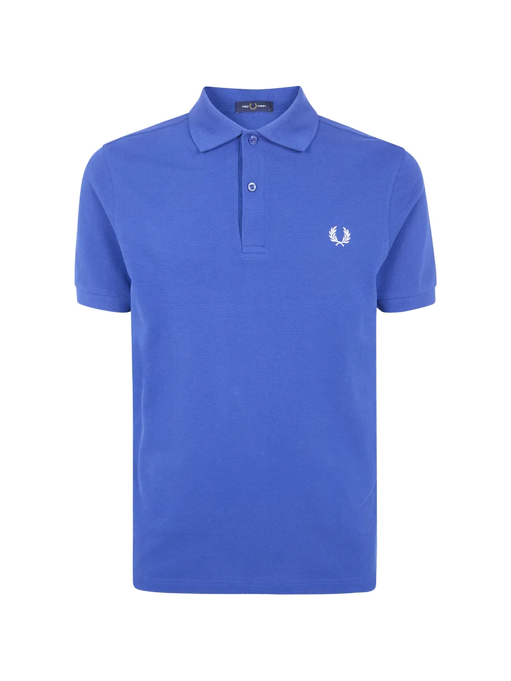 Fred Perry logo-embroidered polo shirt - Blu
