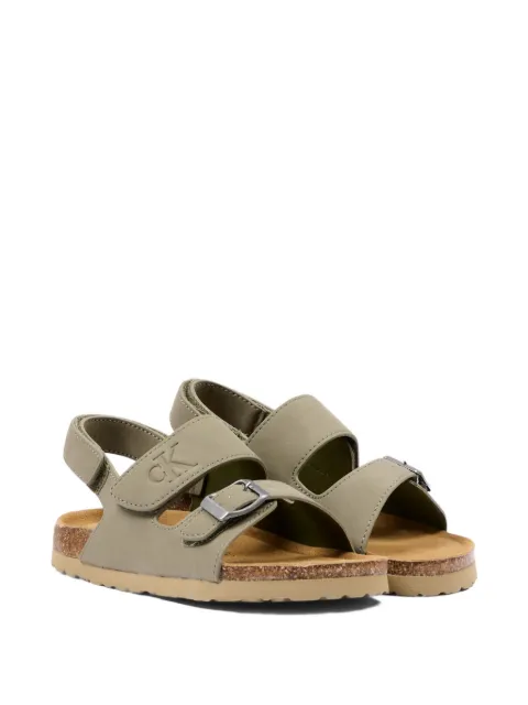 Calvin Klein Kids sandalias con tira de hebilla