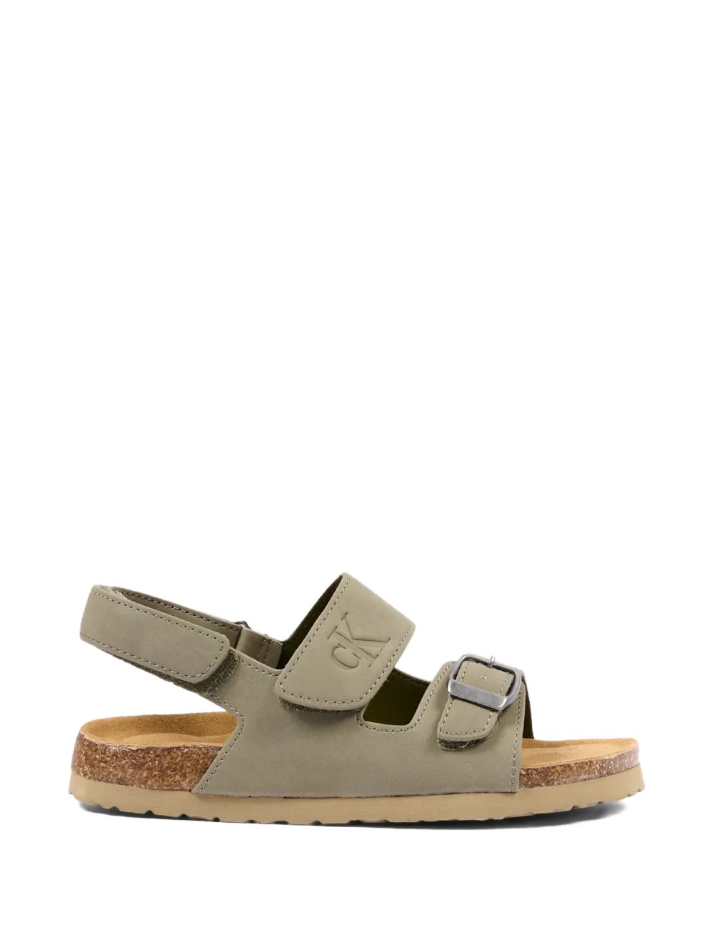 Calvin Klein Kids Sandalen met gesp Groen