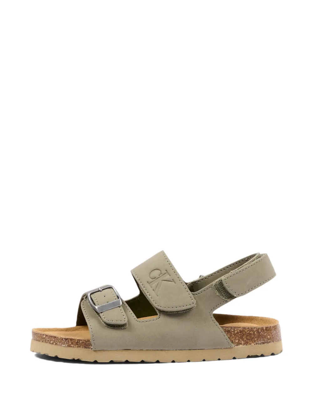 Calvin Klein Kids Sandalen met gesp Groen