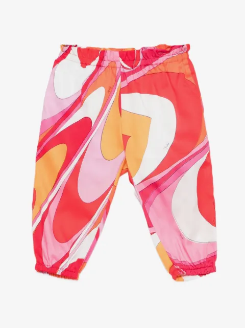 PUCCI Junior patterned trousers