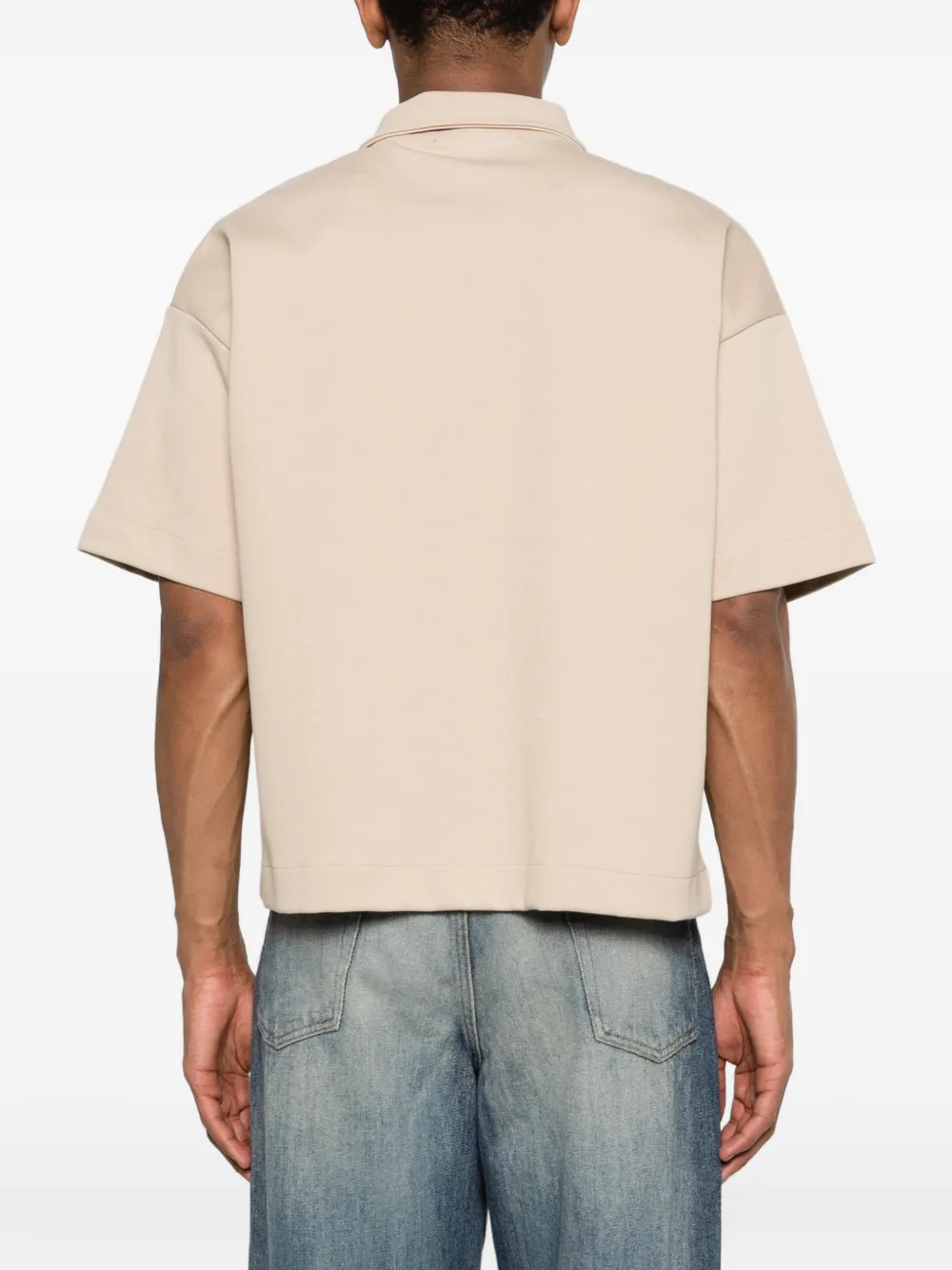 Vision Of Super Poloshirt met geborduurd logo Beige