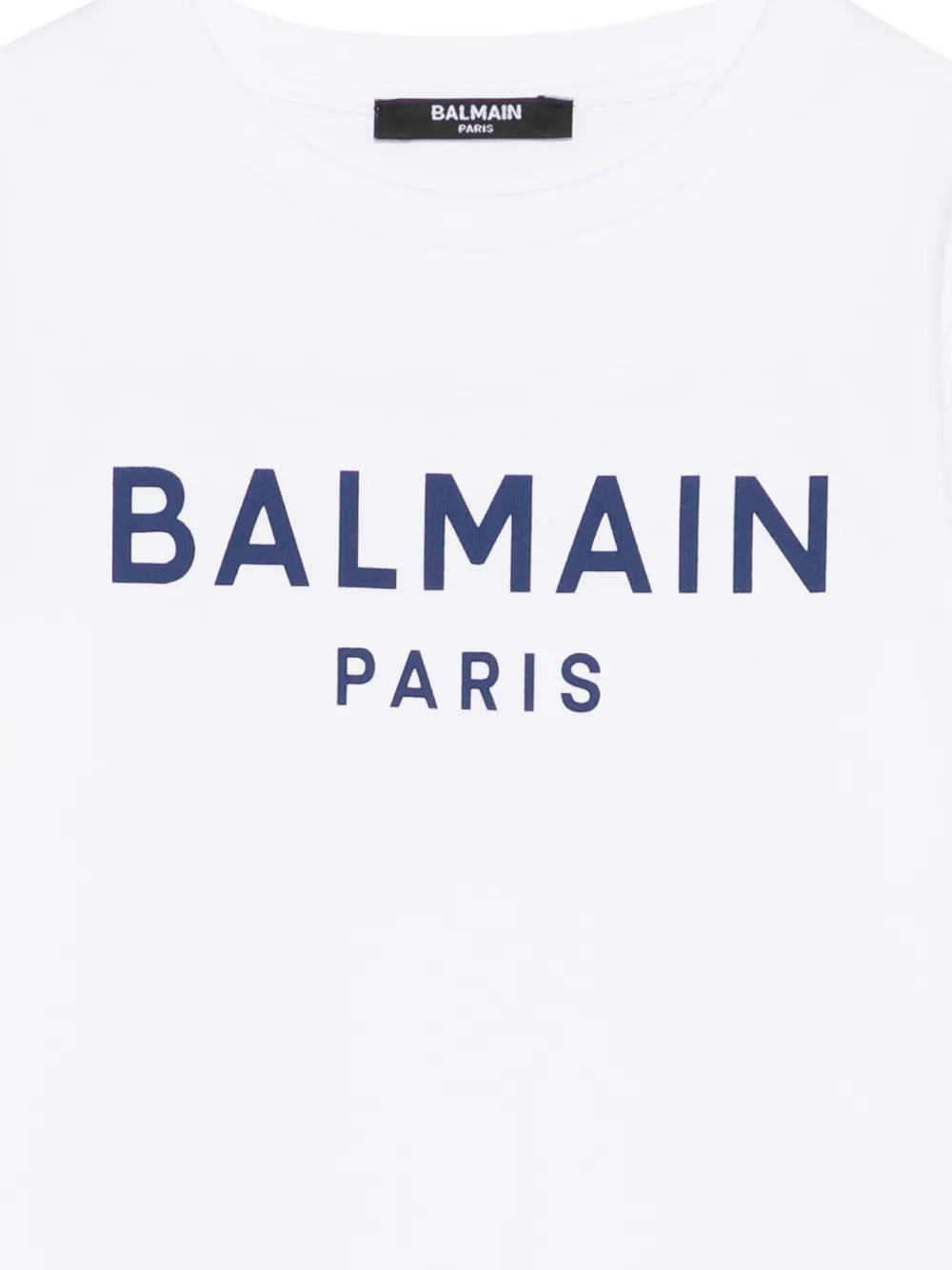  Balmain Kids Round-neck T-shirt - White 