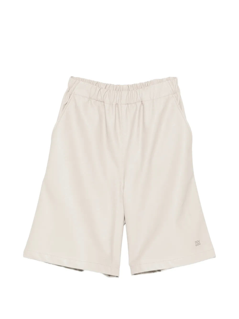 Douuod Kids elasticated-waist shorts - Toni neutri