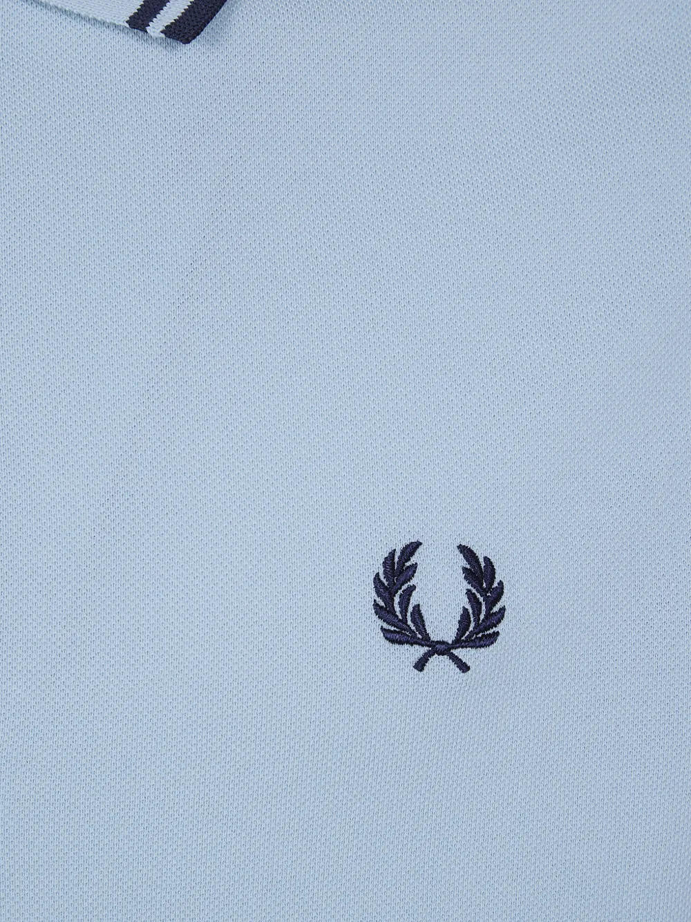 Fred Perry Poloshirt met geborduurd logo Blauw