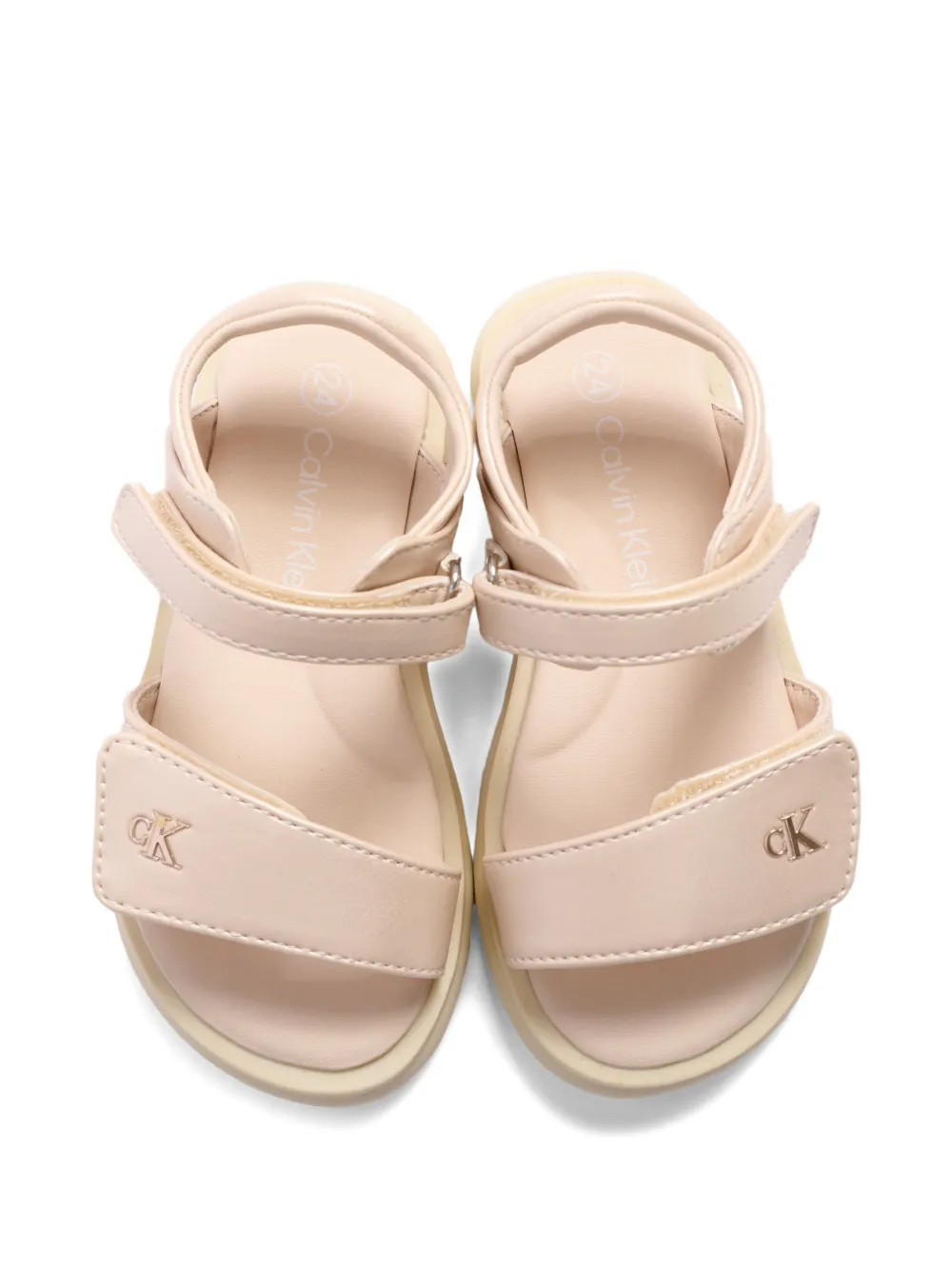Logo-Lettering Sandals