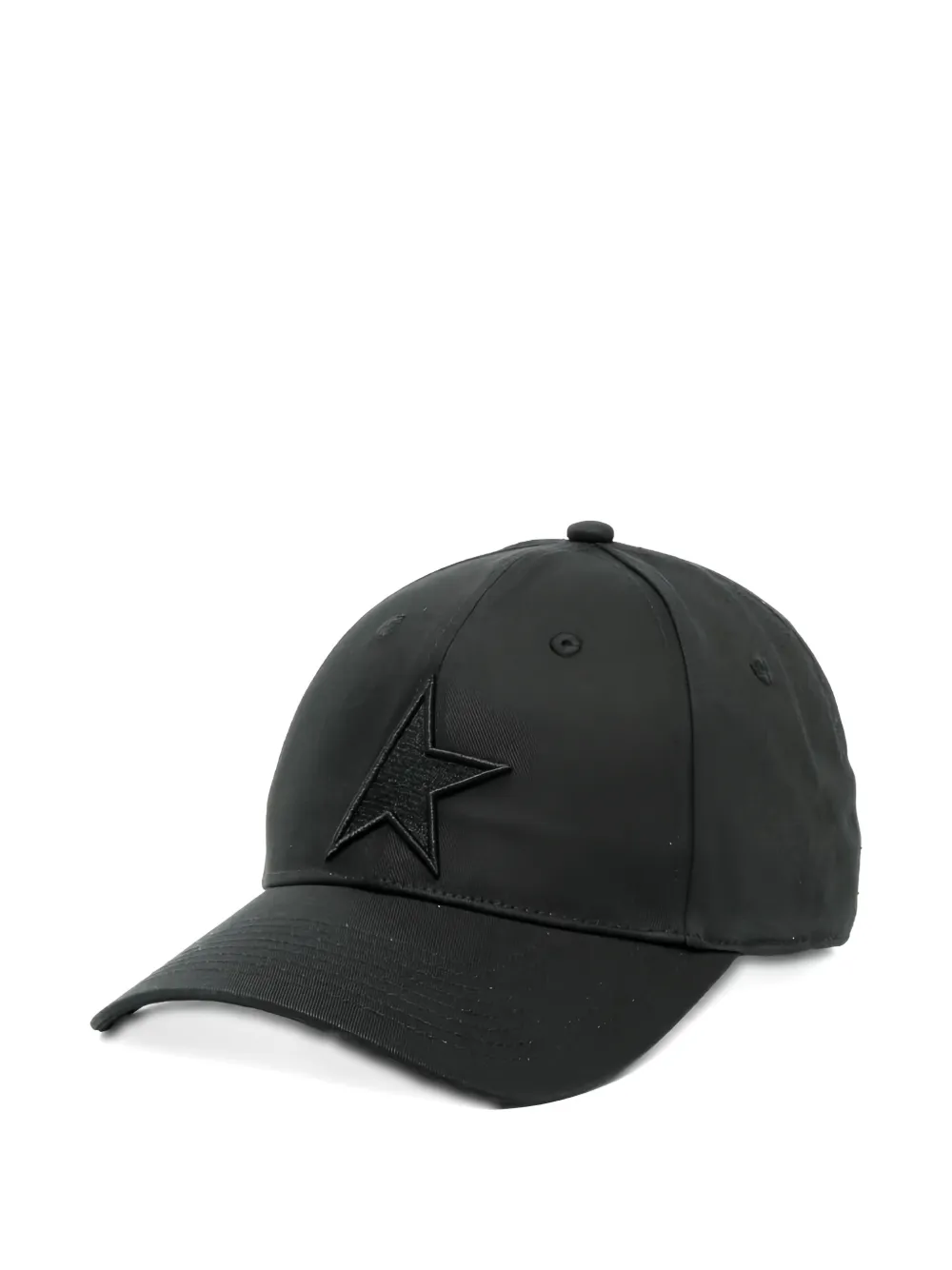 Golden Goose Star-patch baseball cap - Nero