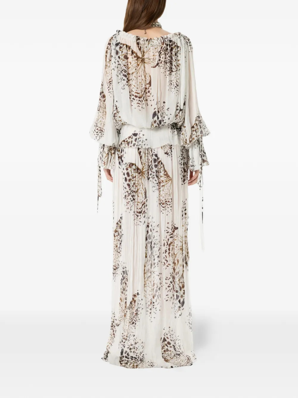 Blumarine Blouse met lange mouwen Wit