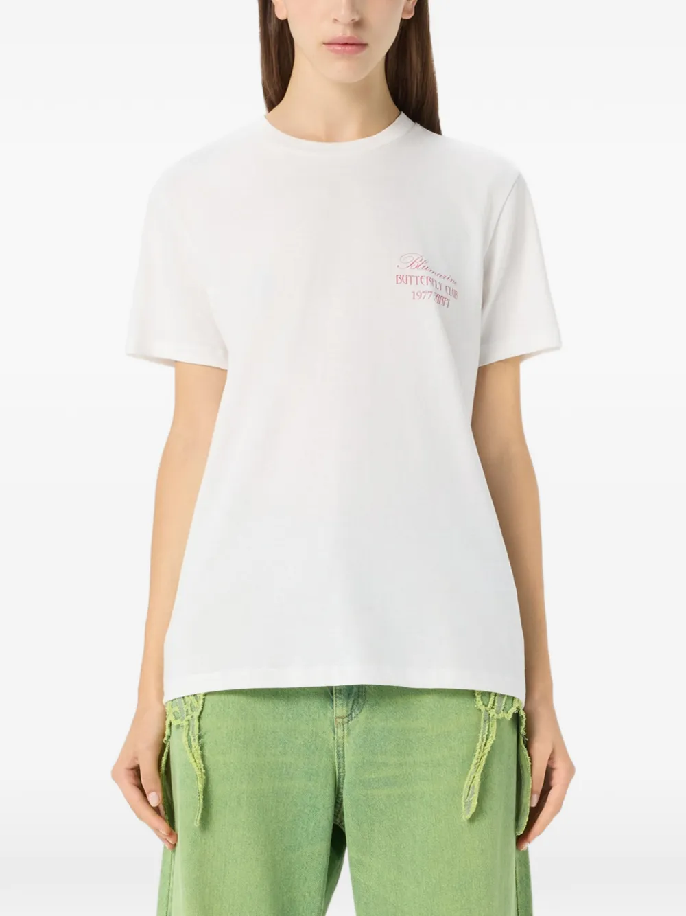 Butterfly-Print T-Shirt