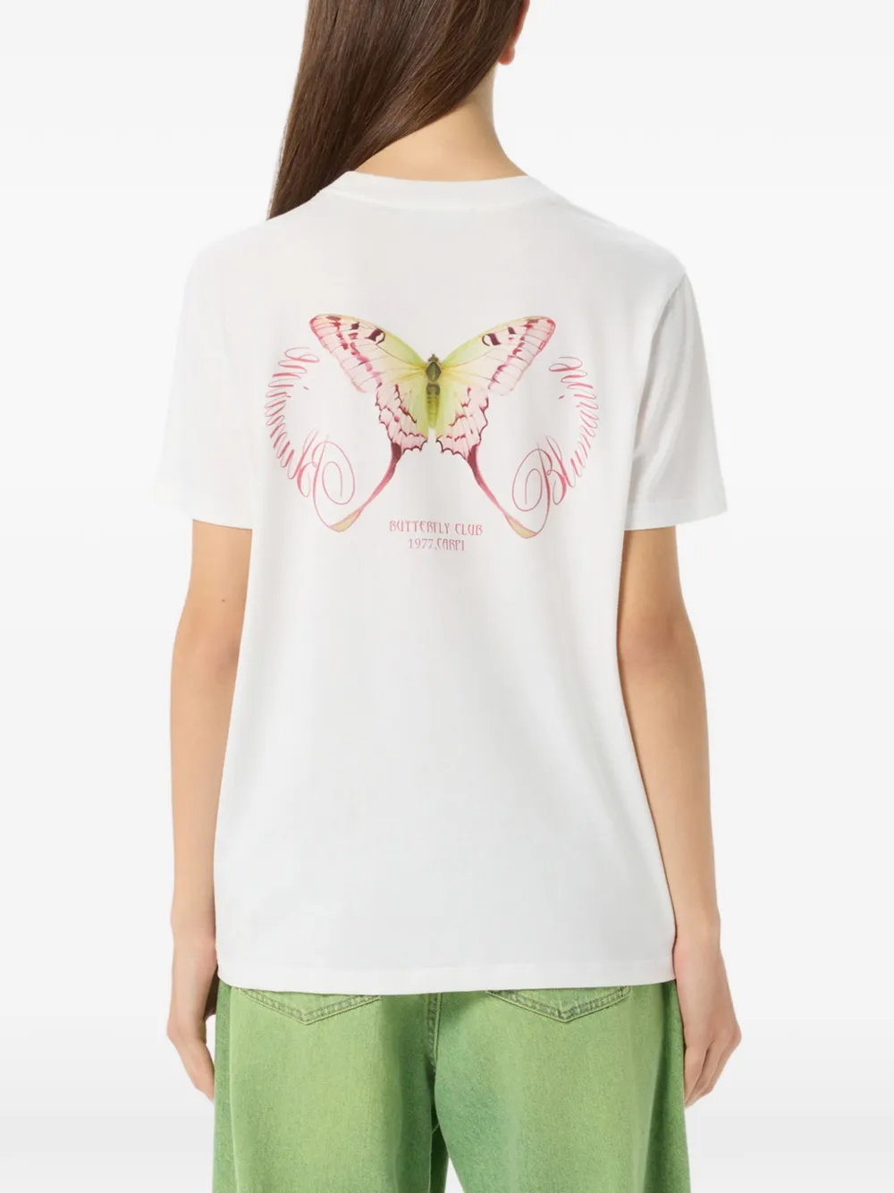 Butterfly-Print T-Shirt