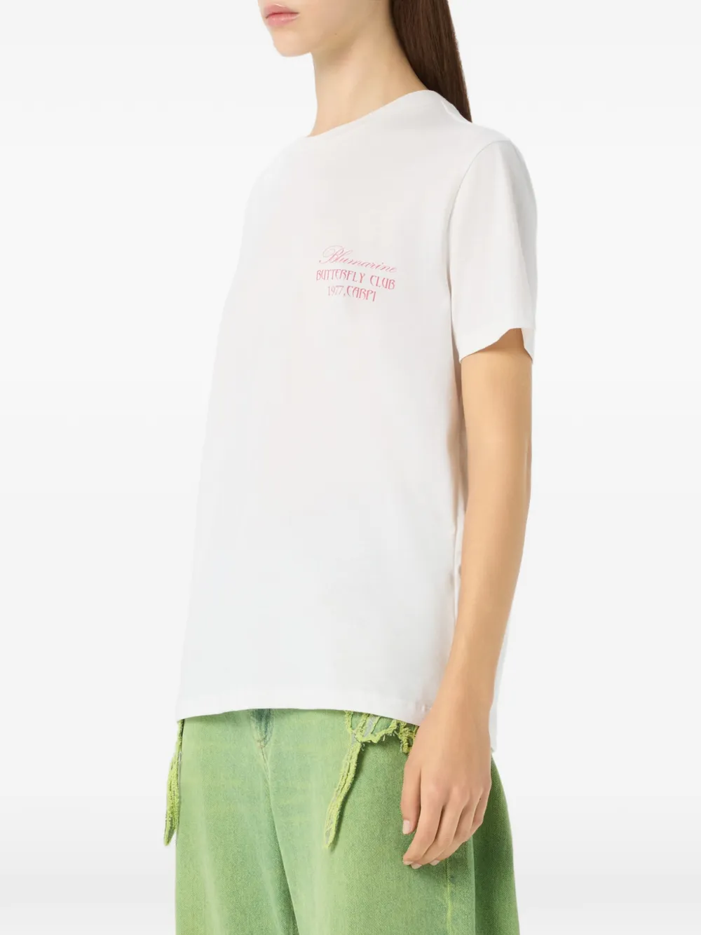Butterfly-Print T-Shirt