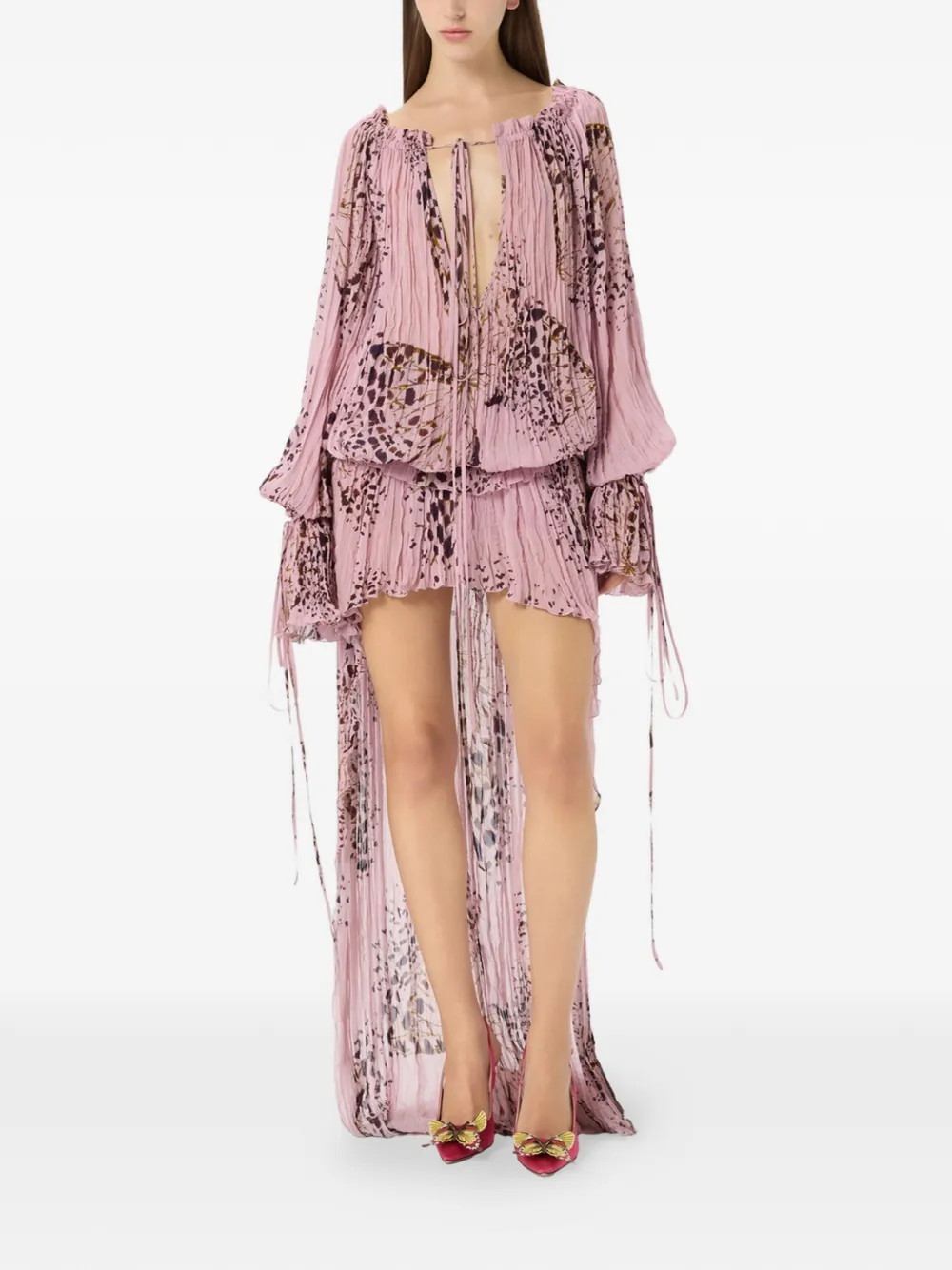 Blumarine Shirt met print Roze