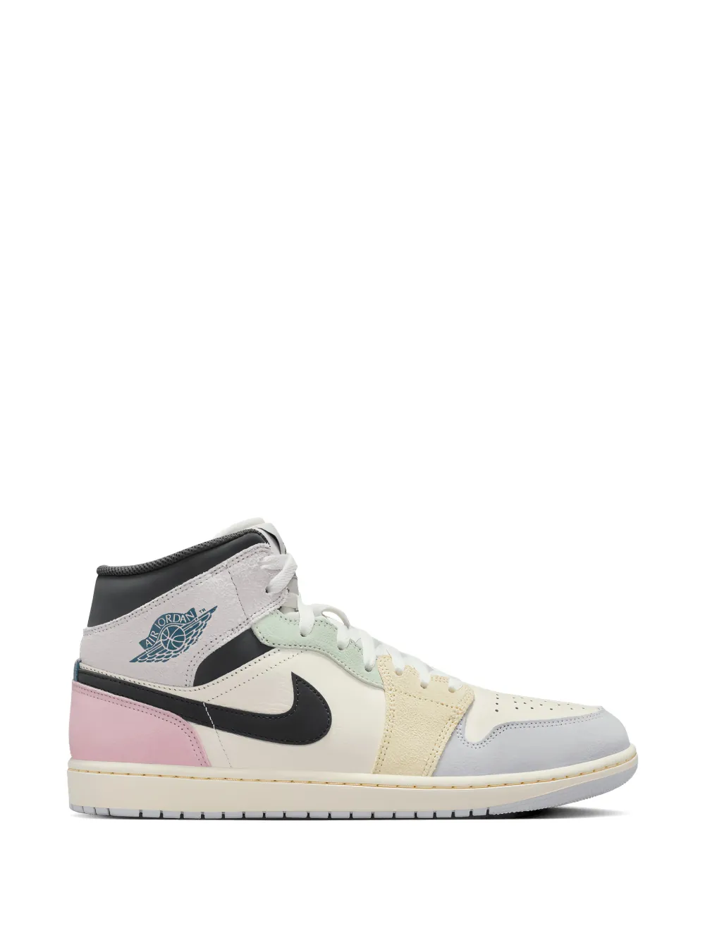 Jordan Air Jordan 1 Mid lace-up sneakers - Toni neutri