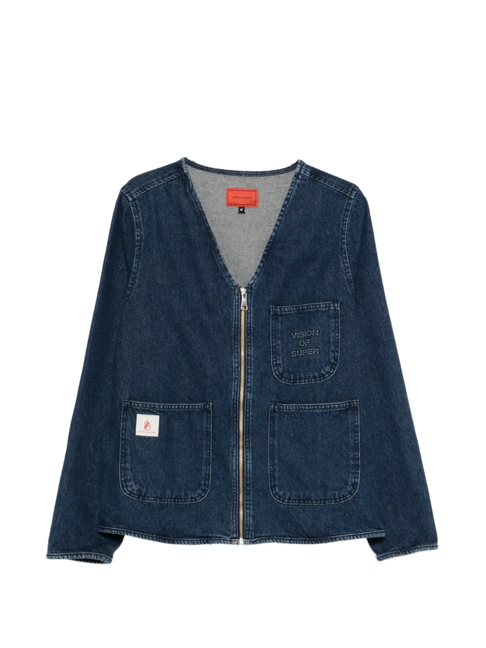 Vision Of Super pockets zipped jacket - Blau