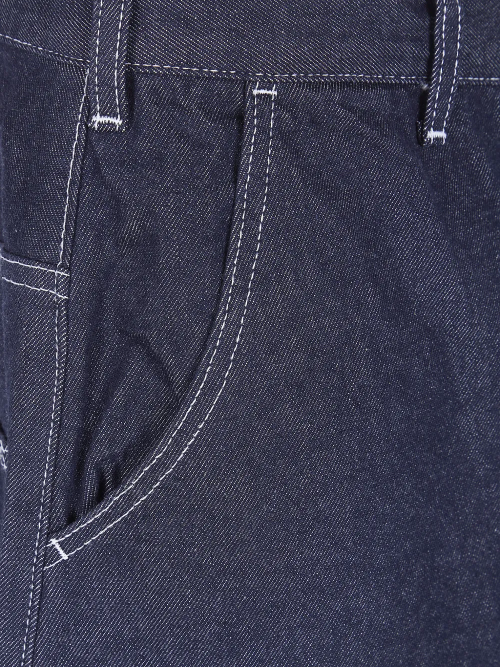 Comme Des Garçons Homme Barrel-leg Jeans - Blue 