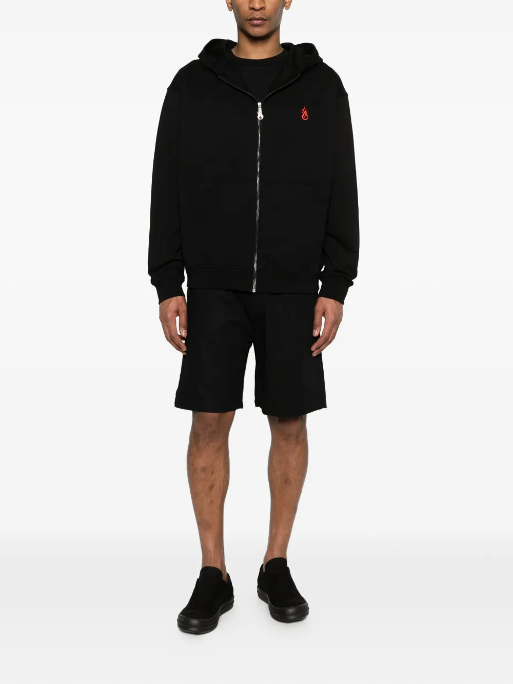 Vision Of Super Hoodie met rits Zwart