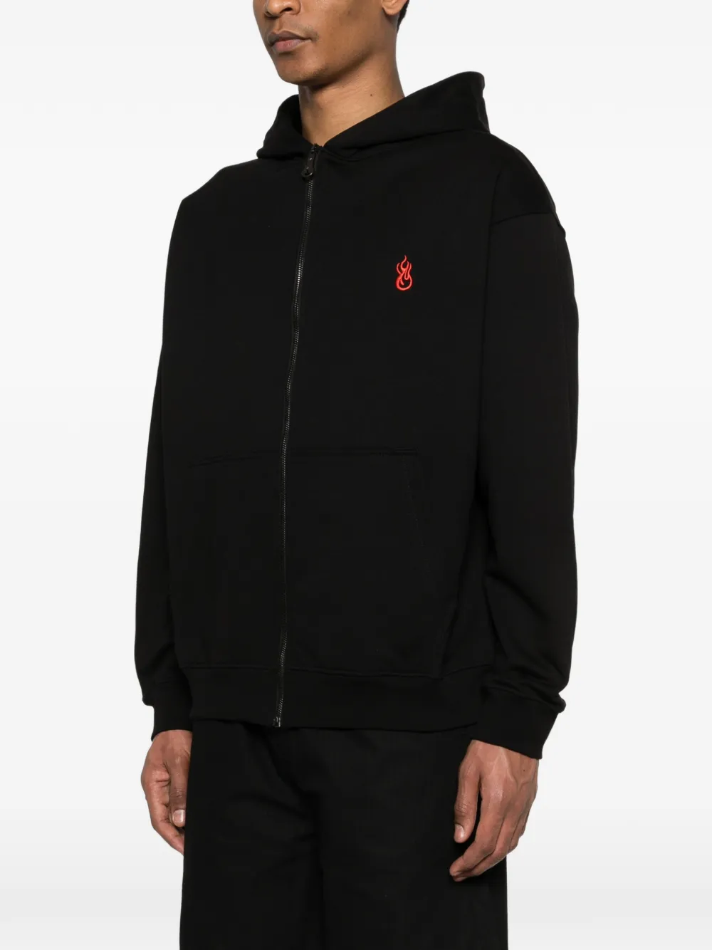 Vision Of Super Hoodie met rits Zwart