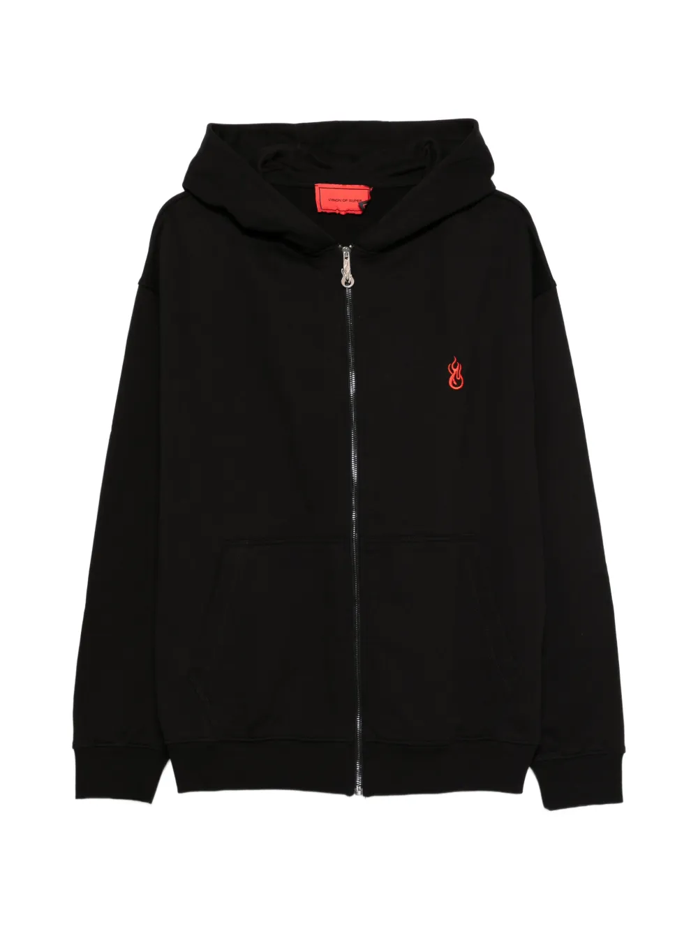 Vision Of Super zip-up hoodie - Nero