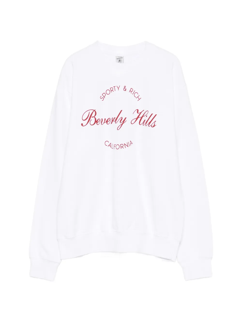 Sporty & Rich printed sweatshirt - Bianco
