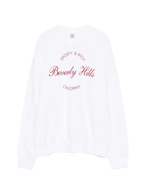 Sporty & Rich printed sweatshirt