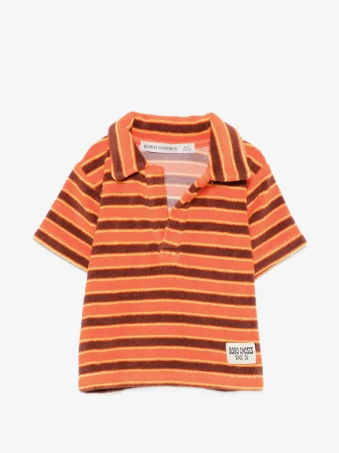 Bobo Choses Gestreept T-shirt met polokraag