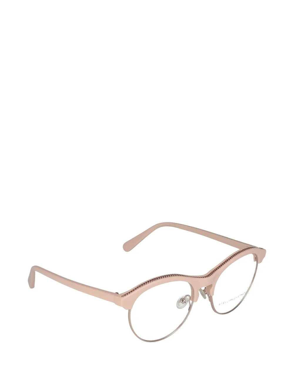  Stella Mccartney Round Frame Eyeglasses - Pink 