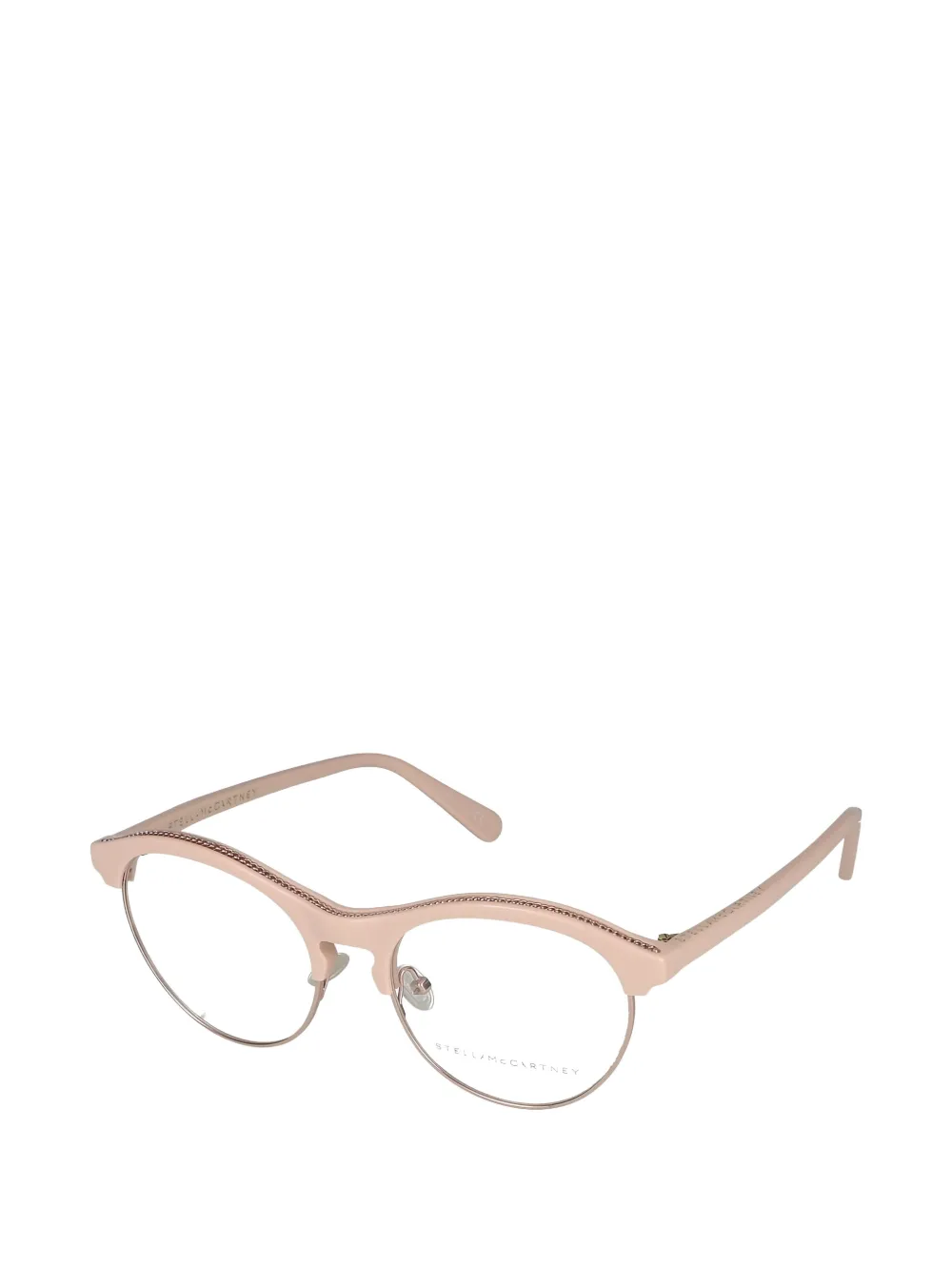  Stella Mccartney Round Frame Eyeglasses - Pink 