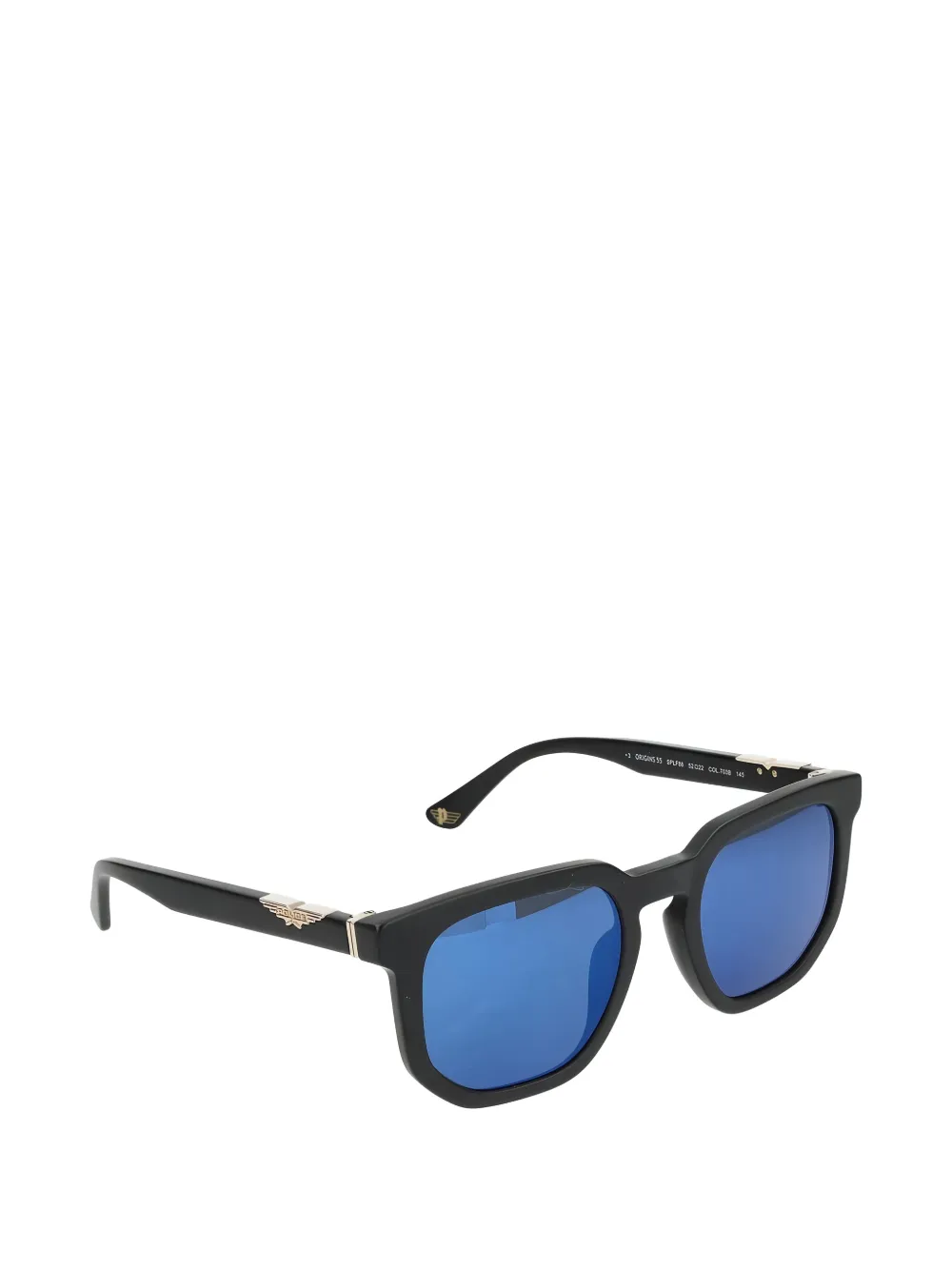  Police Origins 55 Square-frame Sunglasses - Black 