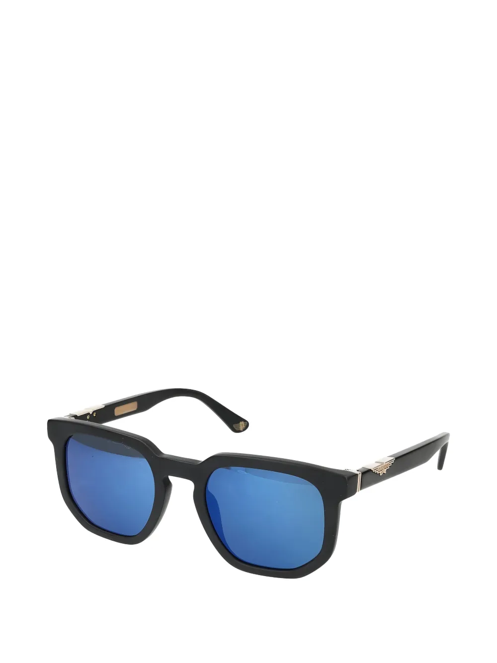  Police Origins 55 Square-frame Sunglasses - Black 