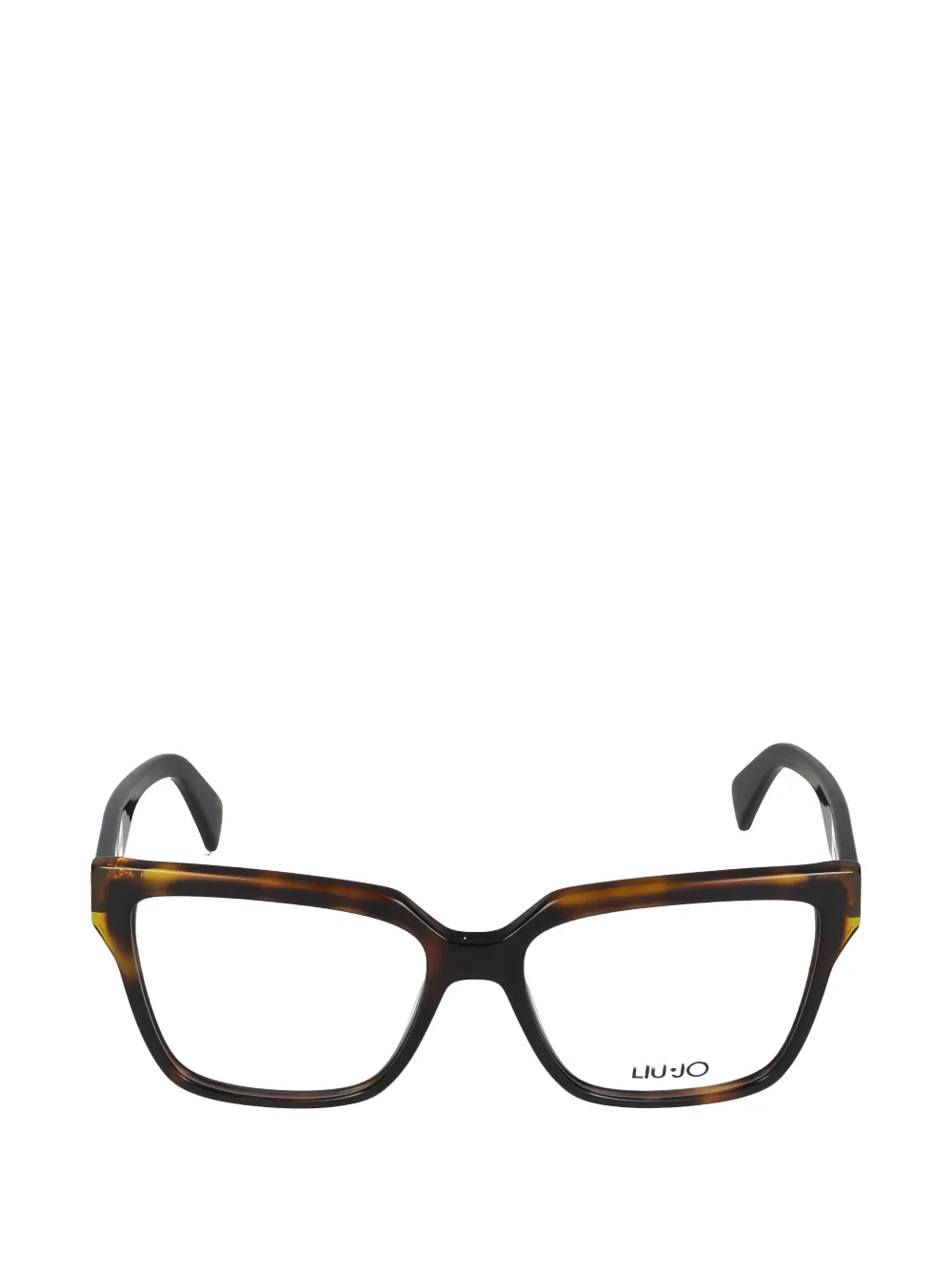 Liu •jo Tortoise Square Glasses In Brown