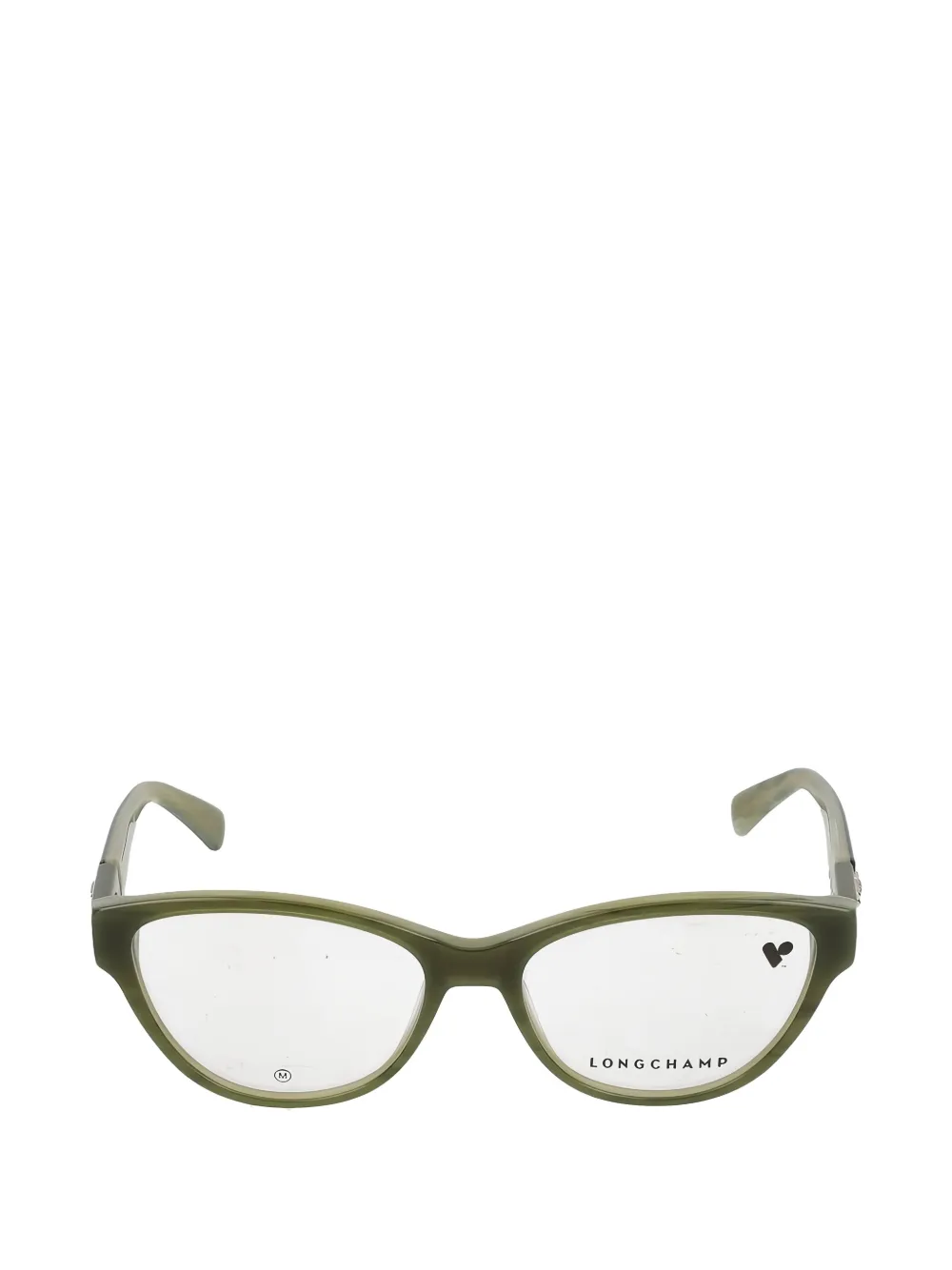 Longchamp Geometic Glasses In Green
