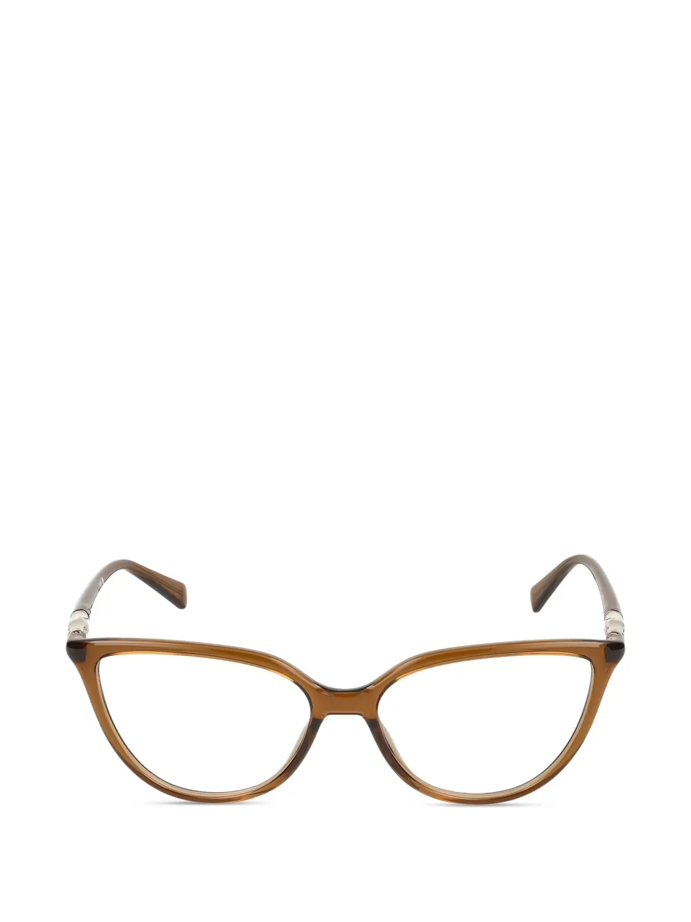 Longchamp cat-eye frames eyeglasses - Marrone