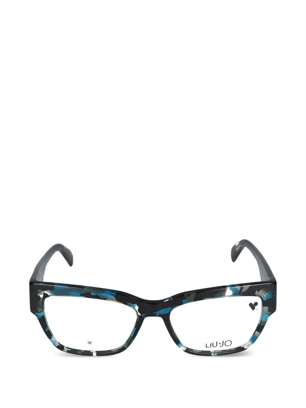 LIU JO geometric patterned eyeglasses - Nero