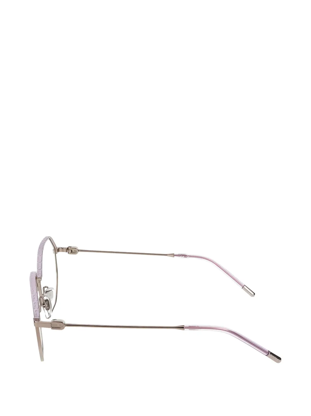  Furla Geometric-frame Eyeglasses - Silver 