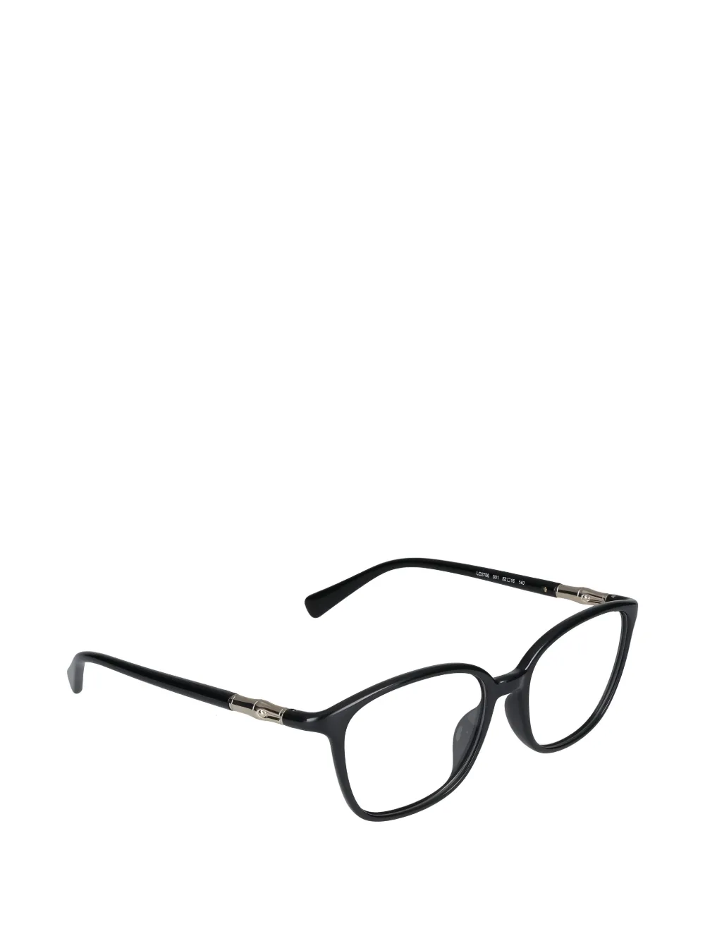  Longchamp Rectangle-frame Glasses - Black 