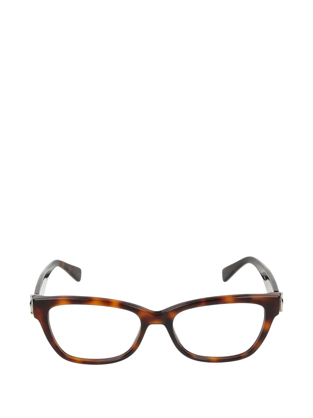 Longchamp Rectangle-frame Glasses In Brown