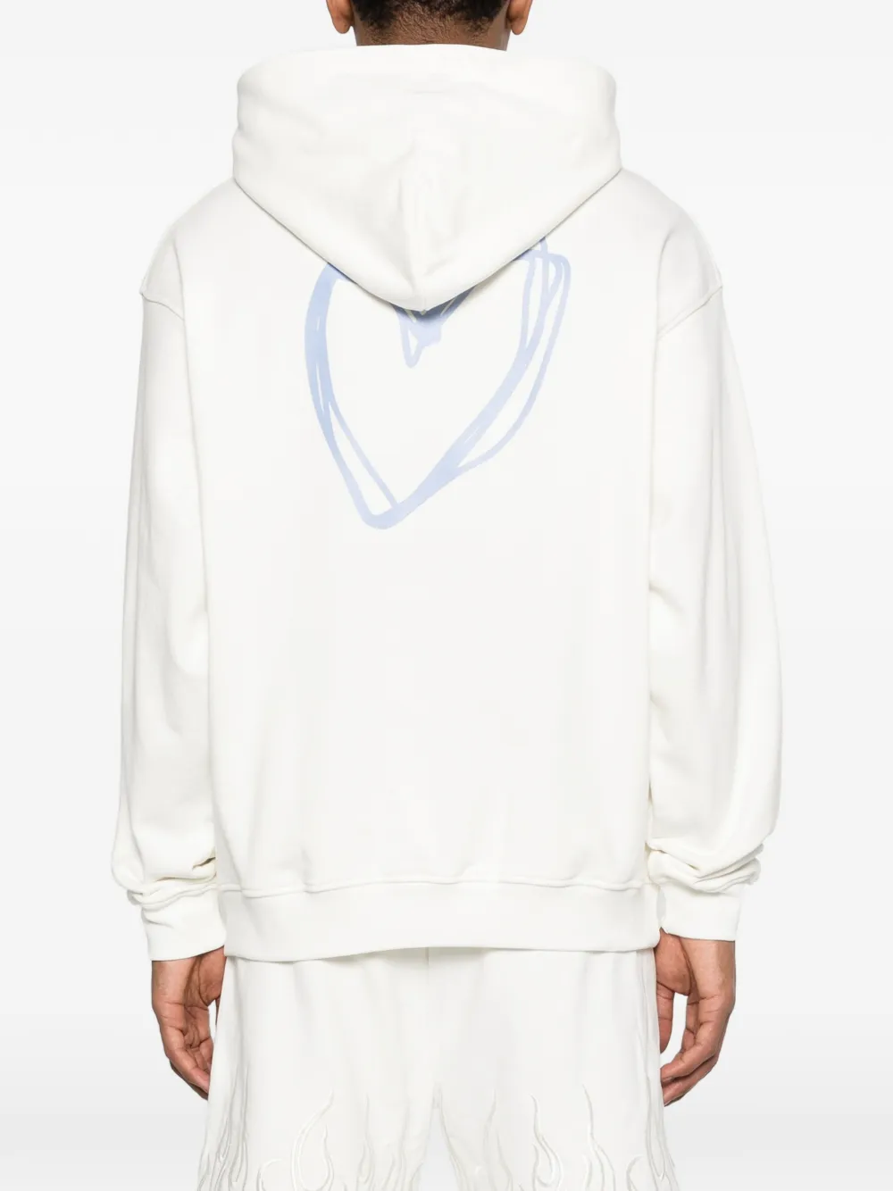 Vision Of Super Hoodie met logopatch Wit
