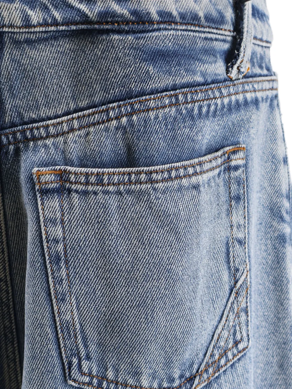 3x1 Jeans met opgestikte zak Blauw