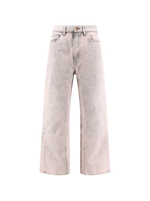 3x1 jeans rectos con efecto blanqueado