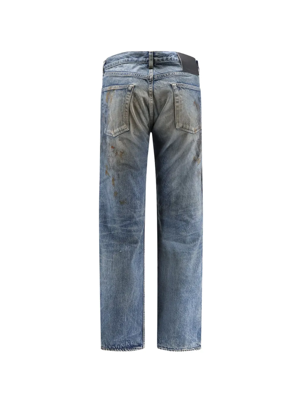 Rick Owens DRKSHDW Gerafelde jeans Blauw