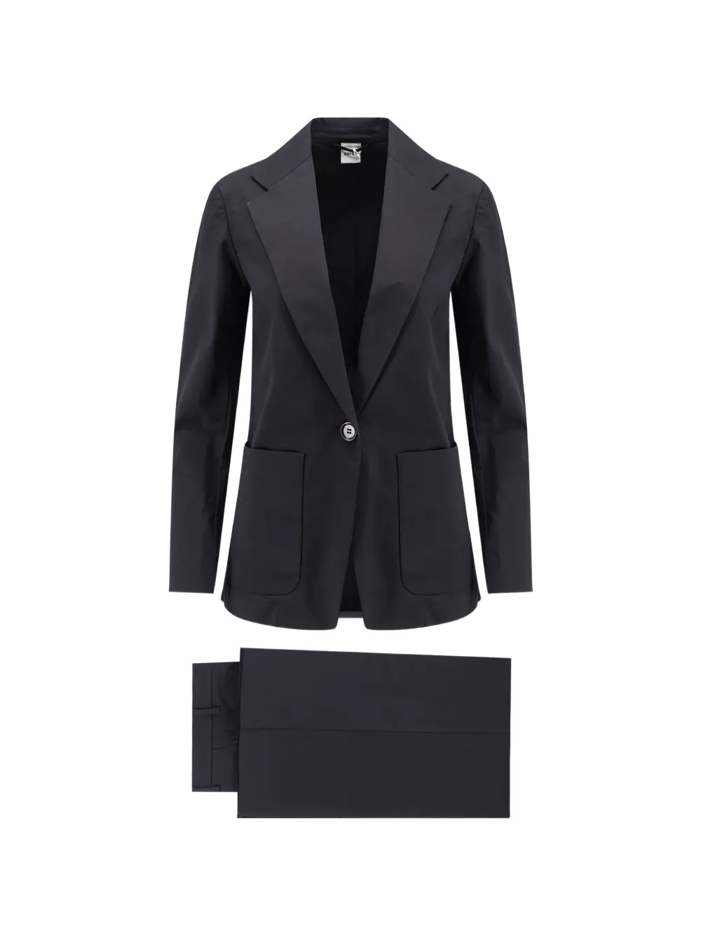 ASPESI single-breasted pocket suit - Blu